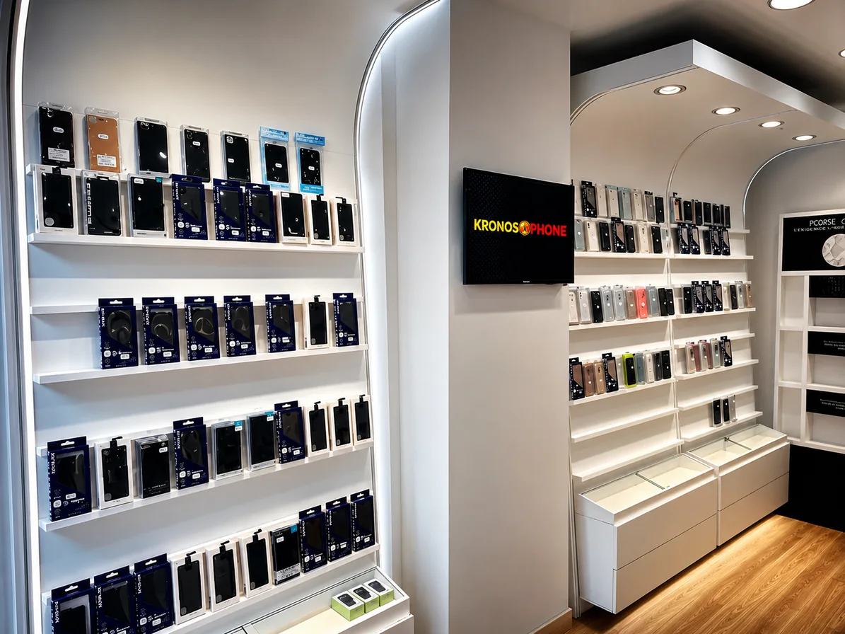 Intérieur de la boutique Kronos Phone